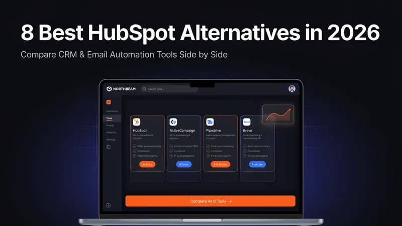 8 Best HubSpot Alternatives in 2026 — marketing platform comparison dashboard